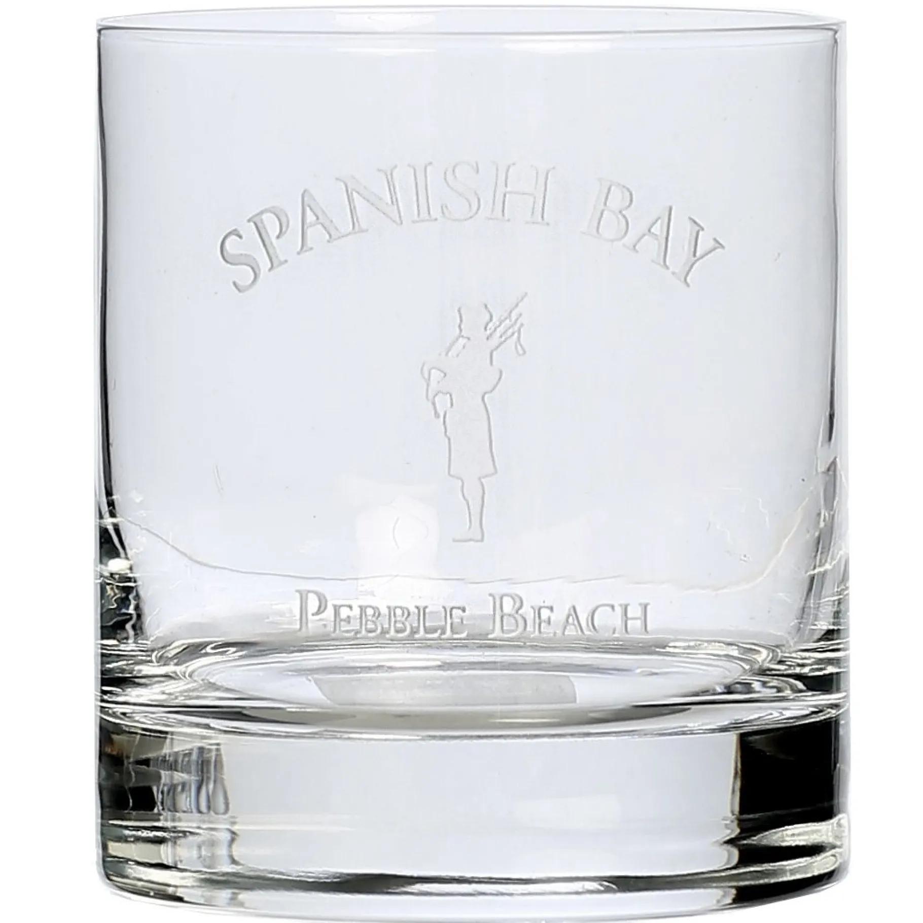 Outlet Pebble Beach Spanish Bay Etched Double Old Fashioned Glass
