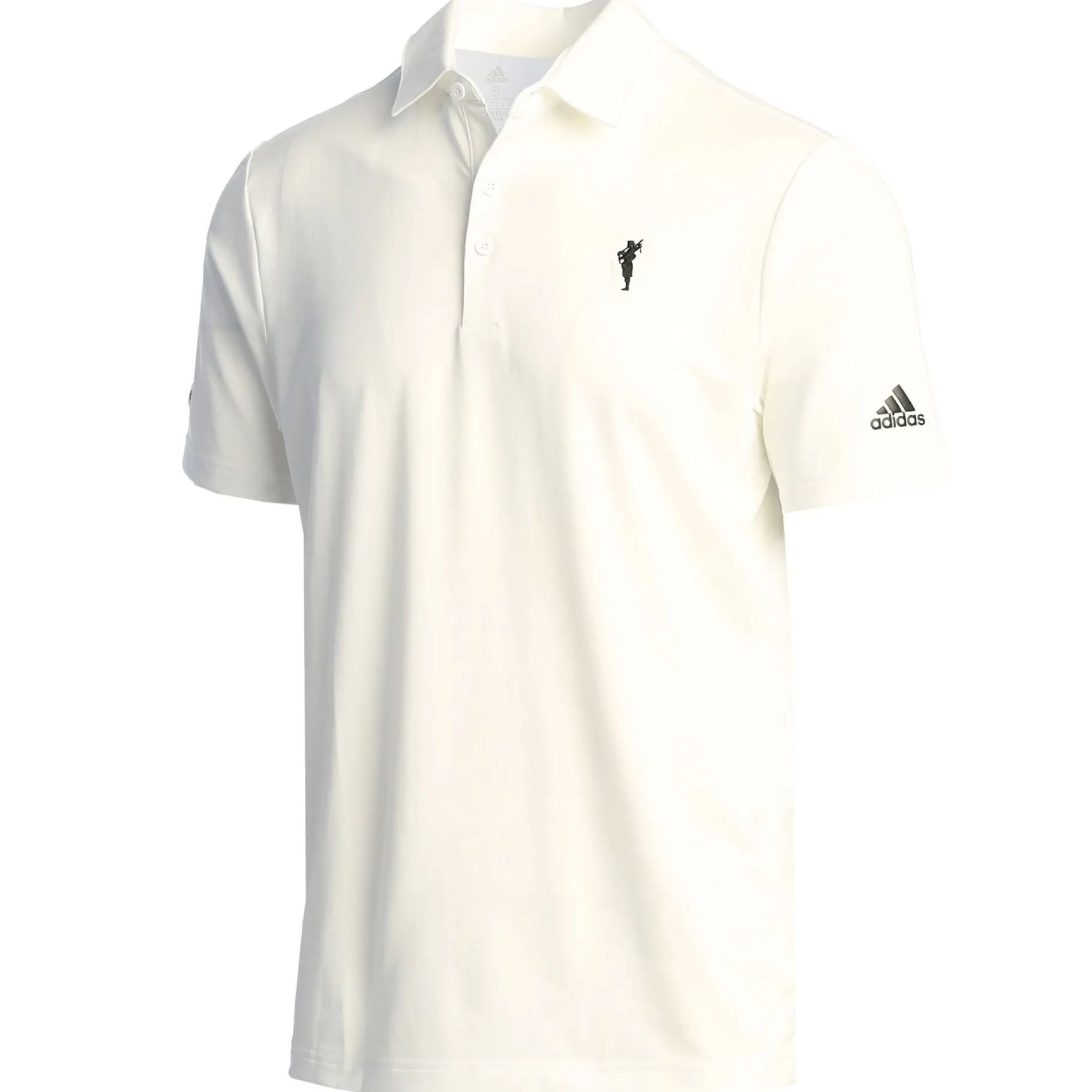 Sale Pebble Beach Spanish Bay Men's Ultimate White Polo By Adidas