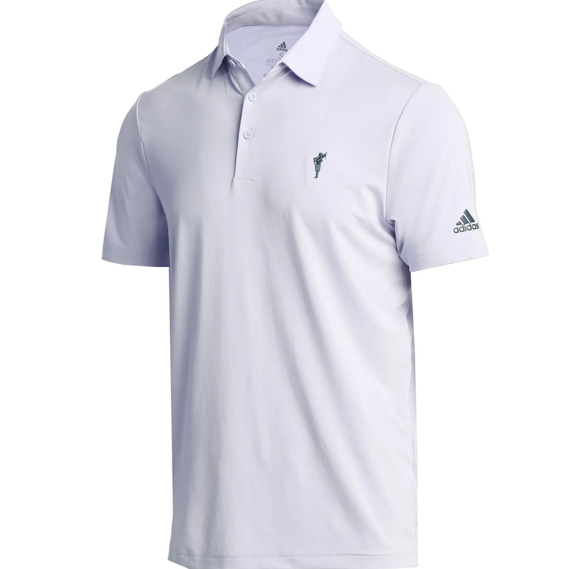 Discount Pebble Beach Spanish Bay Men's Ultimate Violet Polo By Adidas
