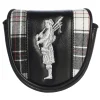 Clearance Pebble Beach Spanish Bay Tartan Mallet Putter Cover By Prg