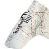 Discount Pebble Beach Spyglass Hill Map Blade Putter Cover By Prg