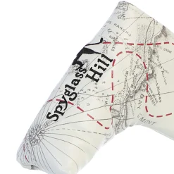 Discount Pebble Beach Spyglass Hill Map Blade Putter Cover By Prg