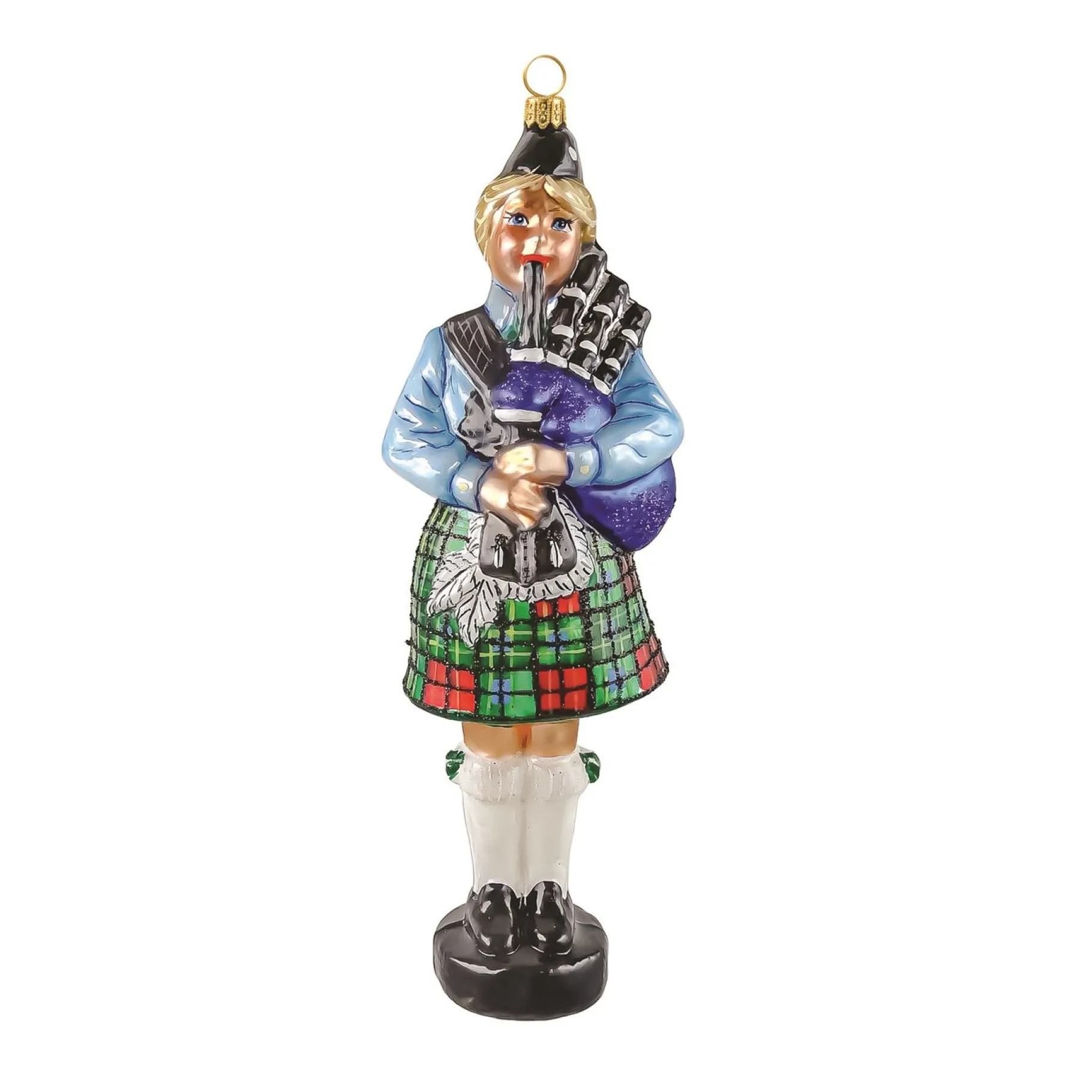 Online Pebble Beach The Links At Spanish Bay Collectible Female Bagpiper Ornament